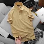 Áo Thun Nam Polo Cổ Bẻ Thêu Logo Chữ J