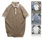 Áo Thun Nam Polo Cổ Bẻ Thêu Logo Đại Bàng (Có size 3x)