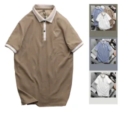 Áo Thun Nam Polo Cổ Bẻ Thêu Logo Đại Bàng (Có size 3x)
