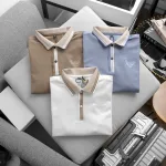 Áo Thun Nam Polo Cổ Bẻ Thêu Logo Đại Bàng (Có size 3x)