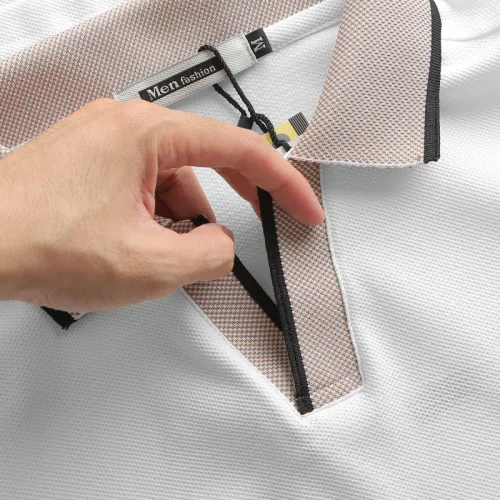 Áo Thun Nam Polo Cổ Bẻ Thêu Logo Hình Tam Giác (Có size 3x)