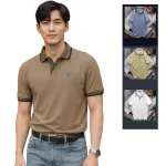 Áo Thun Nam Polo Cổ Bẻ Thêu Logo Hình Tam Giác (Có size 3x)