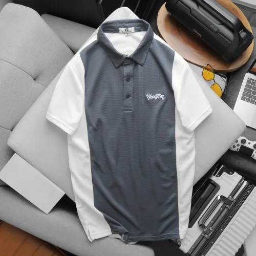 Áo Thun Nam Polo Cổ Bẻ Thêu Logo Houston