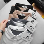 Áo Thun Nam Polo Cổ Bẻ Thêu Logo Houston