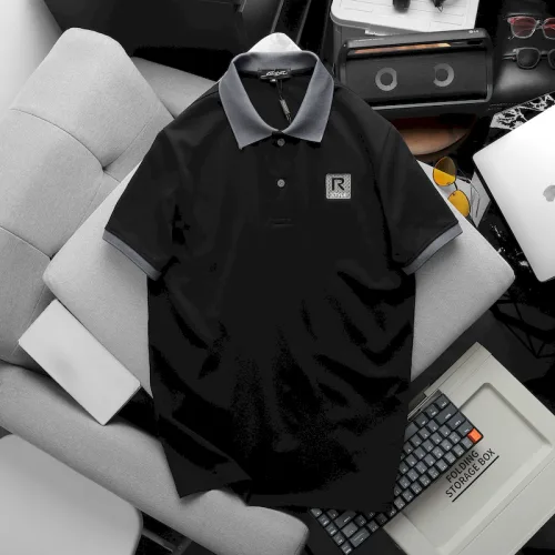 Áo Thun Nam Polo Cổ Bẻ Thêu Logo R Style (Có size 3x)