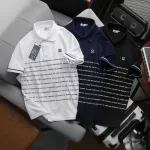 Áo Thun Nam Polo Cổ Bẻ Thêu Logo SRB Sọc Chữ (Có size 3x)