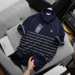 Áo Thun Nam Polo Cổ Bẻ Thêu Logo SRB Sọc Chữ (Có size 3x)