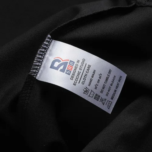 Áo Thun Nam Polo Cổ Bẻ Thêu SRB Tay Phối Sọc Cá Tính (Có size 3x)