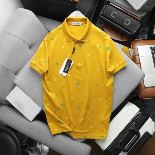 Áo Thun Nam Polo In Họa Tiết Tết (Có Size 3X)