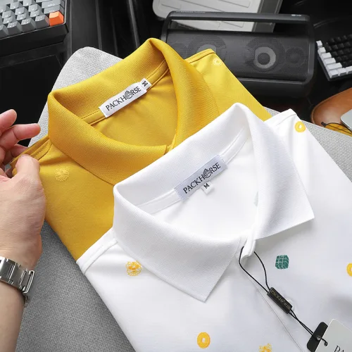 Áo Thun Nam Polo In Họa Tiết Tết (Có Size 3X)