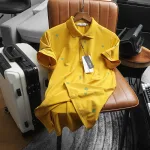 Áo Thun Nam Polo In Họa Tiết Tết (Có Size 3X)