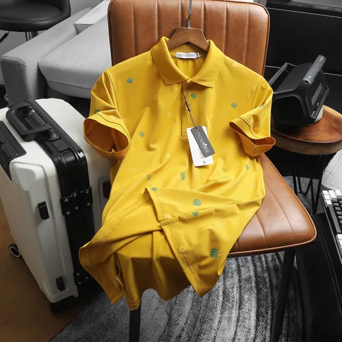 Áo Thun Nam Polo In Họa Tiết Tết (Có Size 3X)
