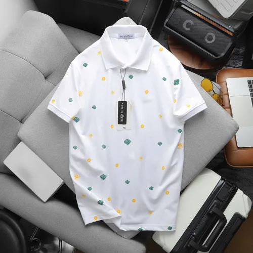 Áo Thun Nam Polo In Họa Tiết Tết (Có Size 3X)