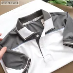 Áo Thun Nam Polo Phối Sọc Cao Cấp