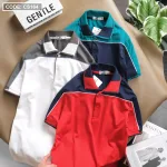 Áo Thun Nam Polo Phối Sọc Cao Cấp