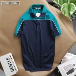 Áo Thun Nam Polo Phối Sọc Cao Cấp