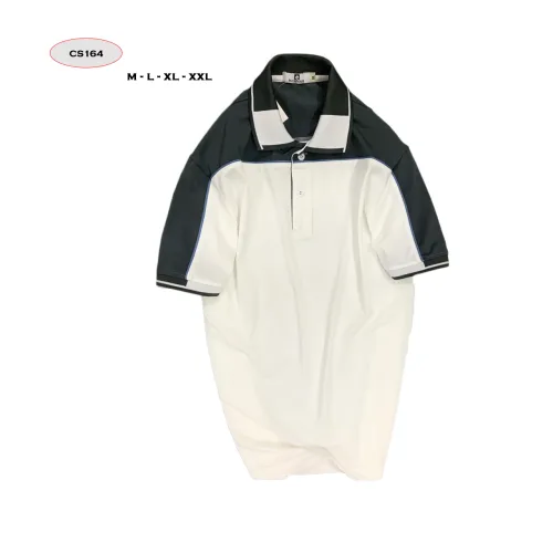 Áo Thun Nam Polo Phối Sọc Cao Cấp