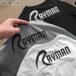 Áo Thun Nam Thể Thao In Logo R Rayman Siêu Mát