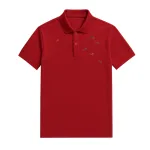 Áo Thun Nam Thêu Cá Mập Cao Cấp (Có Size 3XL)