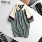 Áo Thun Nam Cá Sấu Có Cổ Tay Phối Hey Boy