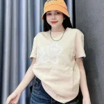 Áo Thun Nữ Cổ Tròn Size M (40-60kg) Nhiều Mẫu 1