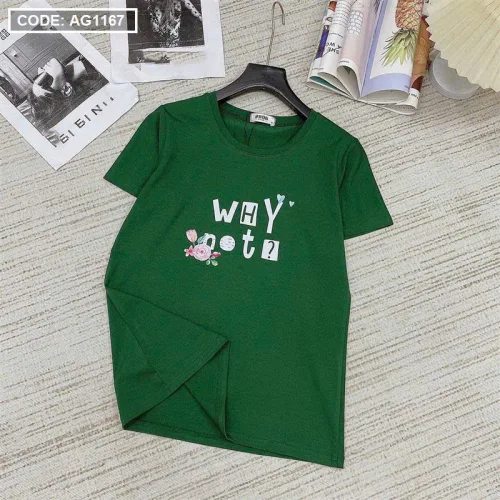 Áo Thun Nữ Cổ Tròn Size M (40-60kg) Nhiều Mẫu 1