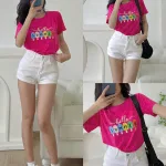Áo Thun Nữ Cổ Tròn Size M (40-60kg) Nhiều Mẫu 1