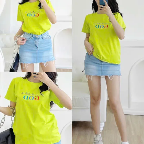 Áo Thun Nữ Cổ Tròn Size M (40-60kg) Nhiều Mẫu 2
