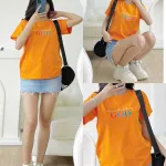 Áo Thun Nữ Cổ Tròn Size M (40-60kg) Nhiều Mẫu 2