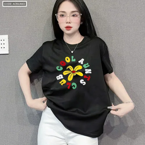 Áo Thun Nữ Cổ Tròn Size M (40-60kg) Nhiều Mẫu 3