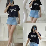 Áo Thun Nữ Cổ Tròn Size M (40-60kg) Nhiều Mẫu 3