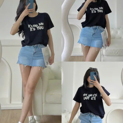 Áo Thun Nữ Cổ Tròn Size M (40-60kg) Nhiều Mẫu 3