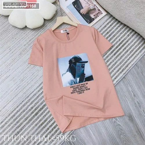 Áo Thun Nữ Cổ Tròn Size M (40-60kg) Nhiều Mẫu 3