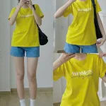 Áo Thun Nữ Cổ Tròn Size M (40-60kg) Nhiều Mẫu 4