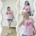 Áo Thun Nữ Cổ Tròn Size M (40-60kg) Nhiều Mẫu 4