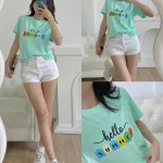 Áo Thun Nữ Cổ Tròn Size M (40-60kg) Nhiều Mẫu 4