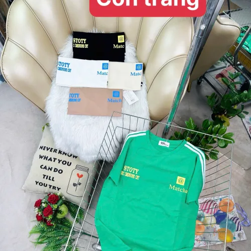 Áo Thun Nữ Cổ Tròn Size M (40-60kg) Nhiều Mẫu 4
