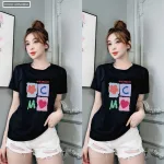 Áo Thun Nữ Cổ Tròn Size M (40-60kg) Nhiều Mẫu 4