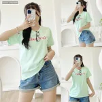 Áo Thun Nữ Cổ Tròn Size M (40-60kg) Nhiều Mẫu 5