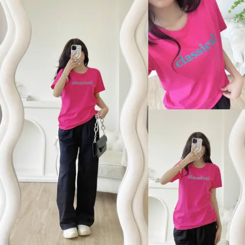 Áo Thun Nữ Cổ Tròn Size M (40-60kg) Nhiều Mẫu 5