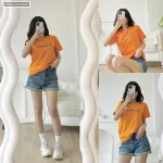 Áo Thun Nữ Cổ Tròn Size M (40-60kg) Nhiều Mẫu 5