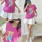 Áo Thun Nữ Cổ Tròn Size M (40-60kg) Nhiều Mẫu 6