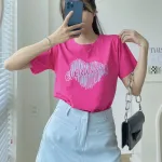 Áo Thun Nữ Cổ Tròn Size M (40-60kg) Nhiều Mẫu 6
