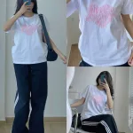 Áo Thun Nữ Cổ Tròn Size M (40-60kg) Nhiều Mẫu 6