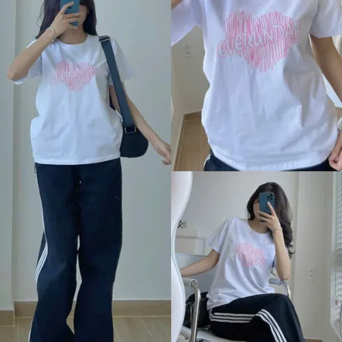 Áo Thun Nữ Cổ Tròn Size M (40-60kg) Nhiều Mẫu 6