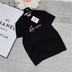 Áo thun nữ form rộng giấu quần in chữ kiểu amor
