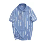 Áo Thun Polo Nam - Áo Thun Nam Cổ Bẻ In Họa Tiết Sọc Bền Đẹp Có Big Size