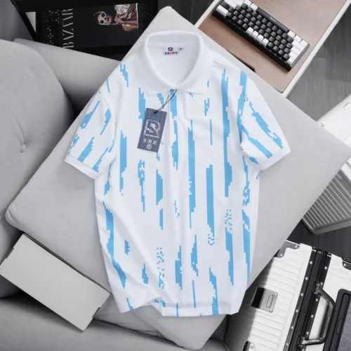 Áo Thun Polo Nam - Áo Thun Nam Cổ Bẻ In Họa Tiết Sọc Bền Đẹp Có Big Size