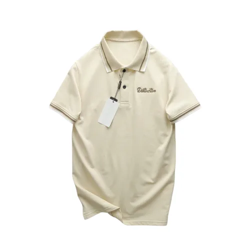Áo Thun Polo Nam - Áo Thun Nam Cổ Bẻ Phối Sọc Cổ Và Tay Trước Ngực Thêu Logo Bền Đẹp Có Big Size