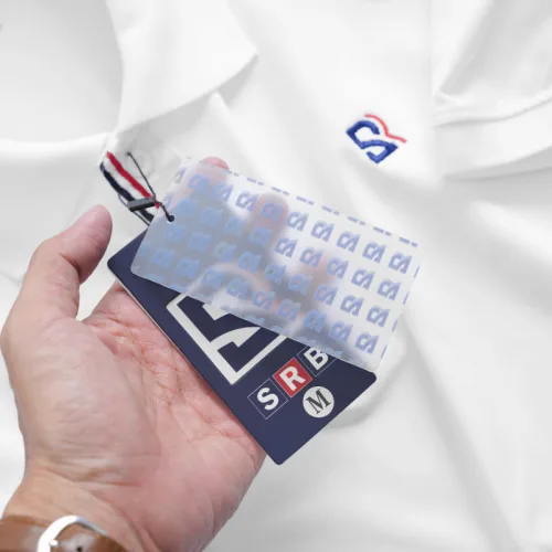 Áo Thun Polo Nam - Áo Thun Nam Cổ Bẻ Phối Sọc Và Thêu Logo Trước Ngực Bền Đẹp Có Big Size